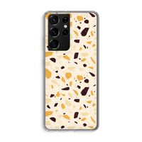 Terrazzo N°13: Samsung Galaxy S21 Ultra Transparant Hoesje