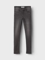 Name it winter jeans broek meisjes - donker grijs - skinny fit - NkfPolly