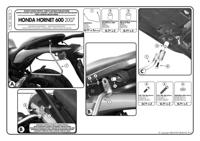 GIVI T Zijtasbeugels, Motorspecifieke bagage, T219