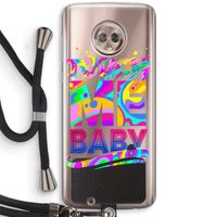 Touch Me: Motorola Moto G6 Transparant Hoesje met koord