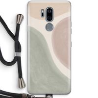 Geo #6: LG G7 Thinq Transparant Hoesje met koord