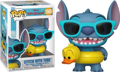 Disney Lilo & Stitch Funko Pop Vinyl: Stitch with Tube