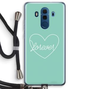 Forever heart pastel: Huawei Mate 10 Pro Transparant Hoesje met koord