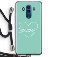 Forever heart pastel: Huawei Mate 10 Pro Transparant Hoesje met koord