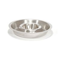 RVS asbakken rond 16 cm