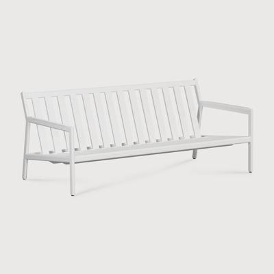 Ethnicraft 2-zits Tuinbank 'Jack' Aluminium, kleur Wit