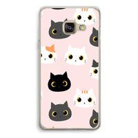 Katten: Samsung Galaxy A3 (2016) Transparant Hoesje