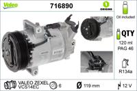 Valeo Airco compressor 716890