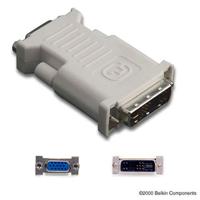 Belkin F2E4162BT DVI / VGA Adapter [1x DVI-stekker 12+5-polig - 1x VGA-bus] Zwart - thumbnail