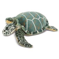 Grote knuffel schildpad 67 cm - thumbnail