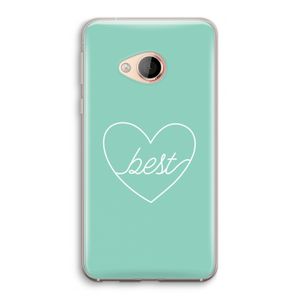Best heart pastel: HTC U Play Transparant Hoesje