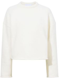 Proenza Schouler White Label pull Tara à col rond - Blanc