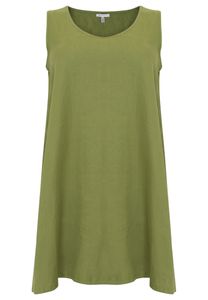 Tuniek A-lijn mouwloos LINEN