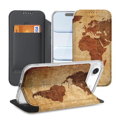 Apple iPhone Air Telefoonhoesje Wereldkaart