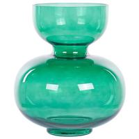 Beliani - PALAIA - Decoratieve vaas - Groen - Glas - thumbnail