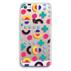 8-bit N°2: iPhone 5 / 5S / SE Transparant Hoesje