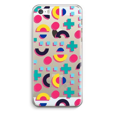 8-bit N°2: iPhone 5 / 5S / SE Transparant Hoesje