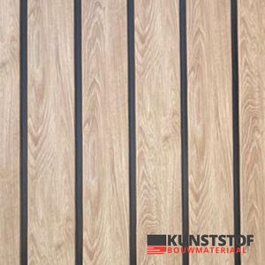VinyPlus Sponningdeel Rondkant - Turners Eiken Shadow - Kunststof gevelbekleding houtlook