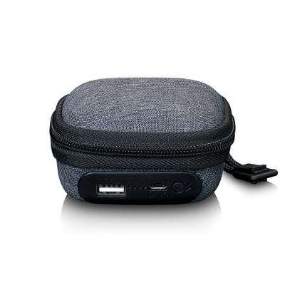 LENCO PBC-10GY - Case met ingebouwde powerbank - Grijs LENCO PBC-10GY - Case met ingebouwde powerbank - Grijs