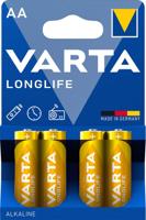 VARTA batterij "longlife longlife mignon 4-blister aa