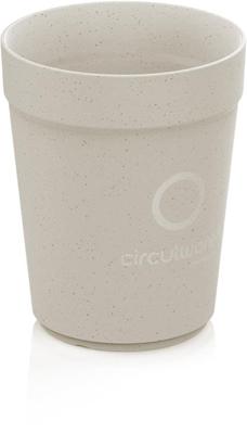 Conpax Circulware beker, 300 ml, PP, beige, pak van 24 stuks