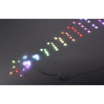 Kerstversiering Lifetime RGB Kerstster 220 V 119 cm Plastic LED RGB