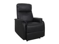 Relaxfauteuil manueel TOKINO zwart