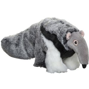 Grijze miereneters knuffels 40 cm knuffeldieren   -