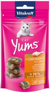 Vitakraft Cat Yums Kip en Kattengras 40g bij Jumbo
