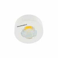 Astro LED opbouwspot 3Watt rond WIT dimbaar