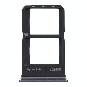 SIM-kaartlade + SIM-kaartlade voor Vivo Y70s V2002A (zwart)