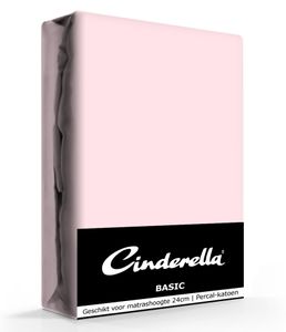 Cinderella Basic Hoeslaken Candy-90 x 200 cm