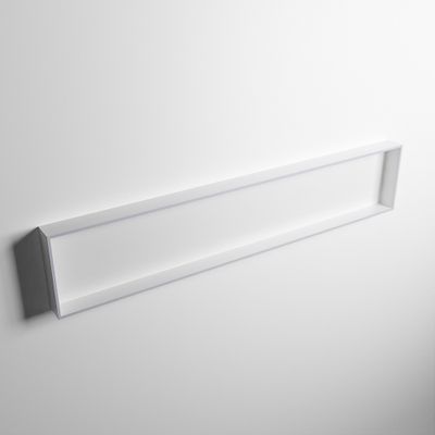MONDIAZ EASY Nis 149,5x29,5cm in solid surface kleur Cale | Talc. 1 vak geschikt voor in- of opbouw