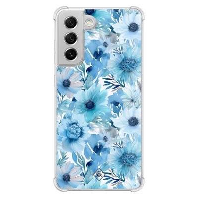 Samsung Galaxy S21 FE shockproof hoesje - Flower touch