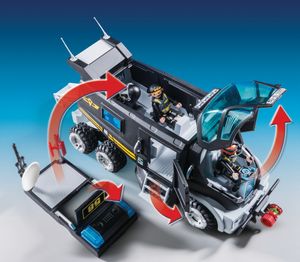 PLAYMOBIL City Action - SIE-truck met licht en geluid 9360