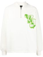 Y-3 sweat en coton biologique à patch logo - Blanc - thumbnail