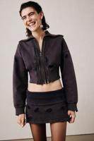 Studio sweatshirt met rits - BLACK - L