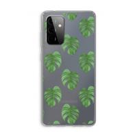 Monstera leaves: Samsung Galaxy A72 Transparant Hoesje