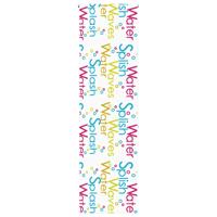 VidaXL Doucherolgordijn 80x240 cm stofbreedte 76 cm