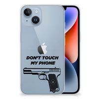 Apple iPhone 14 Silicone-hoesje Pistol DTMP