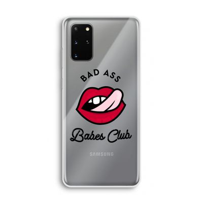 Badass Babes Club: Samsung Galaxy S20 Plus Transparant Hoesje