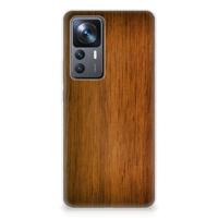 Xiaomi 12T | 12T Pro | Bumper Hoesje | Donker Hout