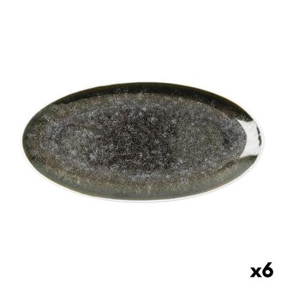 Snackdienblad Bidasoa Elite Bruin 25 X 12,5 CM (6 Stuks)