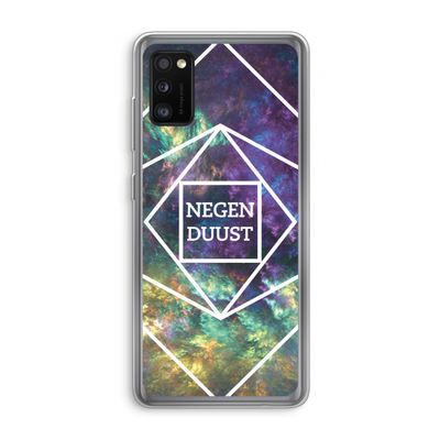 Negenduust ruimte: Samsung Galaxy A41 Transparant Hoesje