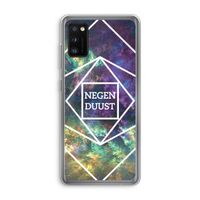 Negenduust ruimte: Samsung Galaxy A41 Transparant Hoesje