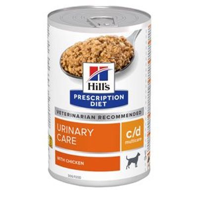 Hill&apos;s Prescription Diet C/D Urinary Care hondenvoer nat met Kip 370g blik