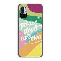 Don't call: Xiaomi Redmi Note 10 5G Transparant Hoesje