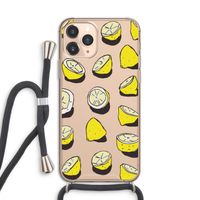 When Life Gives You Lemons...: iPhone 11 Pro Transparant Hoesje met koord
