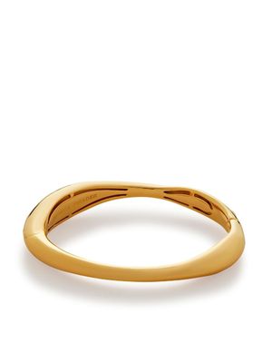 Monica Vinader bracelet jonc Nura Reef à design ample - Or