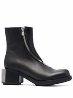 GmbH bottines à petit talon épais - Noir